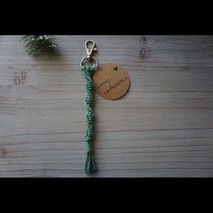 Macrame keychain